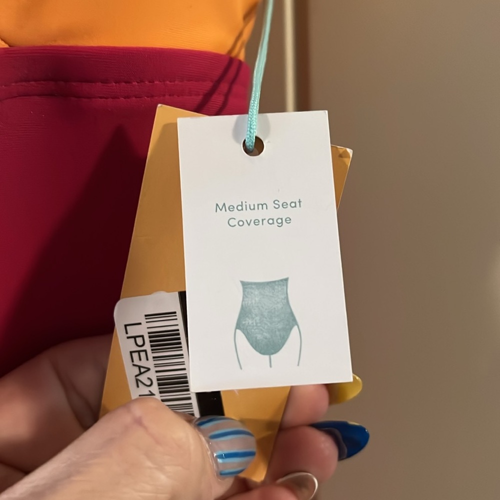 NWT Kona Sol One Piece Swimsuit with Cutout - Picture 2 of 6